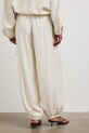Odzież Spodnie slouchy damskie z wiskozą RS26-SPD908 beżowy