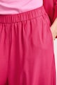 Spodnie slouchy damskie z wiskozy RS26-SPD908 różowy