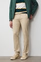 Medicine spodnie chinos męskie bawełniane z elastanem RS26-SPM060 beżowy RS26
