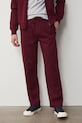 Medicine spodnie dresowe męskie RS26-SPM505 bordowy RS26