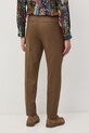 Odzież Medicine spodnie chinos męskie wełniane RS26-SPM620 brązowy