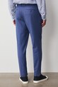 Odzież Spodnie chinos męskie z lnem RS26-SPM721 niebieski