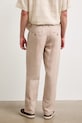 Odzież Medicine spodnie chinos męskie lniane RS26-SPM901 beżowy