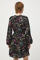 Odzież Sukienka damska mini z wiskozy wzorzysta RS26-SUD031 czarny