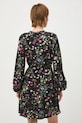 Odzież Sukienka damska mini z wiskozy wzorzysta RS26-SUD031 czarny