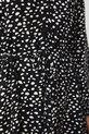 Šaty dámske mini z viskózy vzorovaná RS26-SUD031 čierna