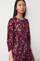 Šaty Medicine burgundské RS26-SUD032
