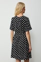 Odzież Medicine sukienka z wiskozy RS26-SUD073 czarny