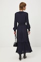 Odzież Medicine sukienka z wiskozy RS26-SUD307 granatowy