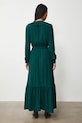 Odzież Medicine sukienka z wiskozy RS26-SUD307 zielony