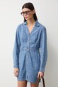 Sukienka jeansowa damska mini niebieski RS26-SUD308