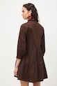 Odzież Medicine sukienka damska koszulowa RS26-SUD400 brązowy