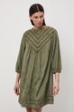 Medicine sukienka oversize z wiskozą RS26-SUD505 zielony RS26