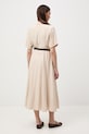 Odzież Medicine sukienka rozkloszowana z wiskozą RS26-SUD601 beżowy
