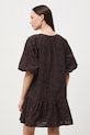 Odzież Medicine sukienka oversize bawełniana RS26-SUD602 brązowy
