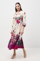 Odzież Medicine sukienka rozkloszowana z wiskozą RS26-SUD651 multicolor