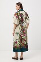 Medicine sukienka rozkloszowana z wiskozą multicolor RS26-SUD653