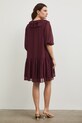 Odzież Medicine sukienka z falbankami RS26-SUD800 fioletowy