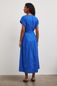 Ruházat Medicine kiszélesedő ruha pamutból RS26-SUD805 kék