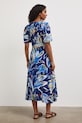 Oblečení šaty s viskózou RS26-SUD809 námořnická modř
