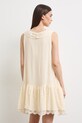 Odzież Sukienka rozkloszowana bawełniana RS26-SUD905 beżowy