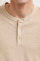 Medicine svetr pánský lněný RS26-SWM500 béžová