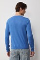 Odzież Medicine sweter męski z bawełny i lnu RS26-SWM500 niebieski