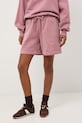 Medicine szorty dresowe damskie różowy RS26-SZD050