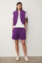 Medicine szorty dresowe damskie RS26-SZD050 fioletowy RS26