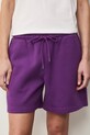 Medicine szorty dresowe damskie fioletowy RS26-SZD050