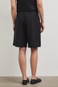 Odzież Szorty damskie z lnem RS26-SZD705 czarny