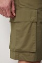 Szorty cargo męskie bawełniane zielony RS26-SZM504