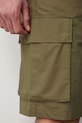 Szorty cargo męskie bawełniane zielony RS26-SZM504