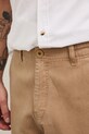 Szorty chino męskie z lyocellem beżowy RS26-SZM802