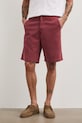 Medicine szorty chino męskie z lyocellem RS26-SZM802 bordowy RS26