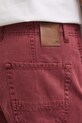 Medicine szorty chino męskie z lyocellem bordowy RS26-SZM802
