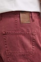 Medicine szorty chino męskie z lyocellem bordowy RS26-SZM802
