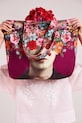 Bavlněná taška z kolekce Frida bez popruhu vícebarevná RS26-TCD400