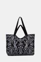 Torebka shopper damska bawełniana czarny RS26-TCD901
