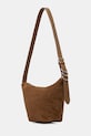 Doplňky Kabelka dámská z imitace semiše RS26-TOD402 hnědá