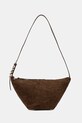 Kabelka dámská z imitace semiše RS26-TOD402 hnědá RS26