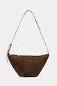 Kabelka dámská z imitace semiše RS26-TOD402 hnědá RS26