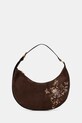 Medicine kézitáska művelúr barna RS26-TOD507