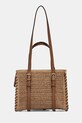 Torebka koszyk damska pleciona beżowy RS26-TOD702