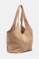 Medicine torebka shopper damska z imitacji zamszu RS26-TOD703 beżowy RS26