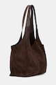 Medicine torebka shopper damska z imitacji zamszu RS26-TOD703 brązowy RS26