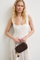 Medicine geantă crossbody pentru femei împletită maro RS26-TOD807