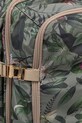 Plecak travel damski wzorzysty zielony RS26-TPD502
