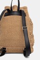 Akcesoria Medicine plecak worek damski pleciony RS26-TPD801 beżowy