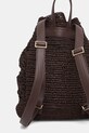 Akcesoria Plecak worek damski pleciony RS26-TPD801 brązowy